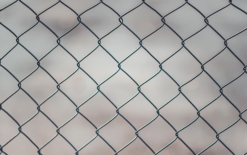 Chain link fence installation in the Cape Fear region